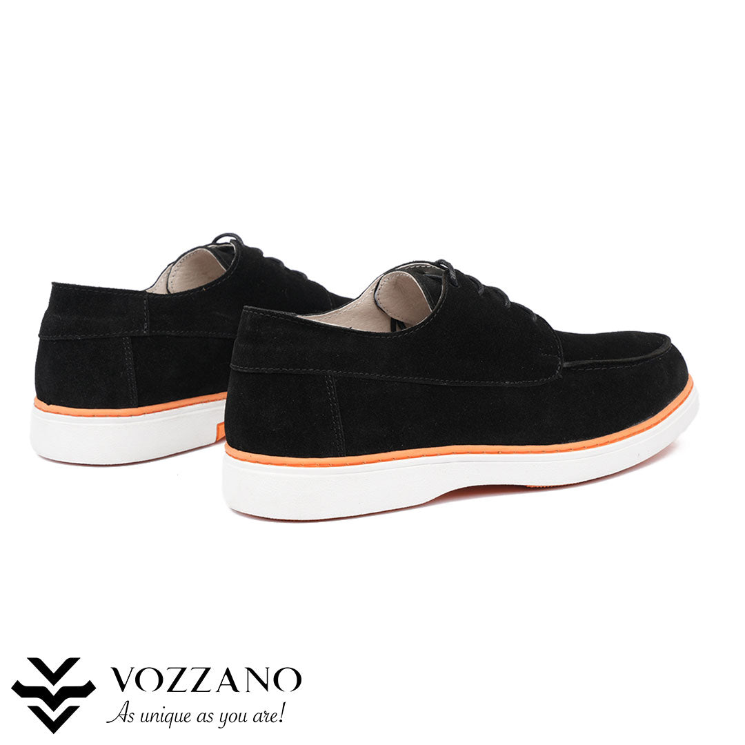030 – Mocassin Derby en cuir véritable, style élégant