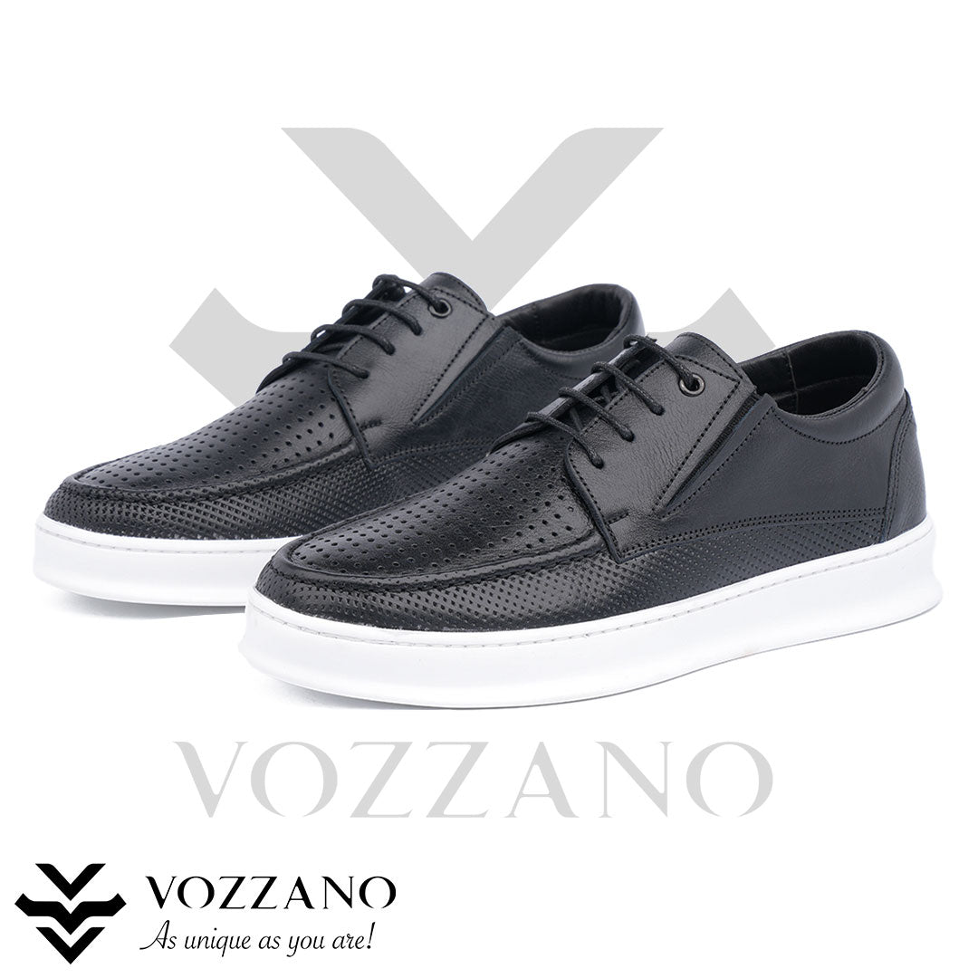 025 – Sneaker Cuir Perforé