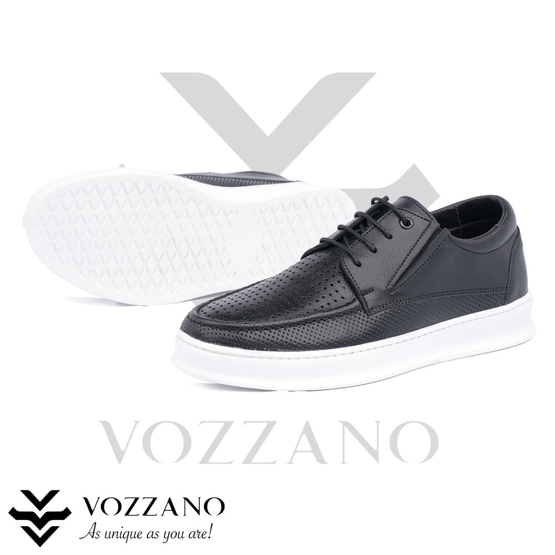 025 – Sneaker Cuir Perforé