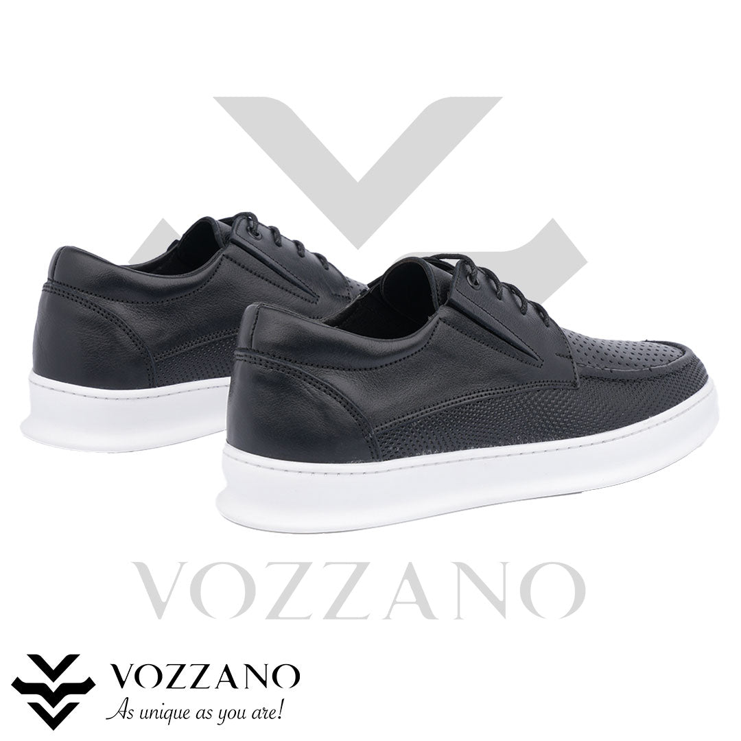 025 – Sneaker Cuir Perforé